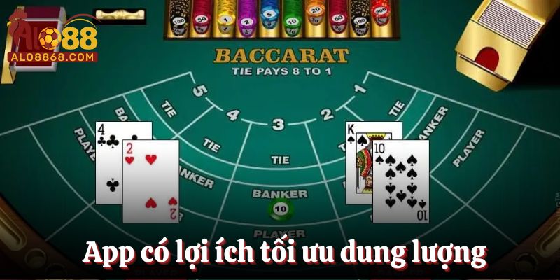 App có lợi ích tối ưu dung lượng