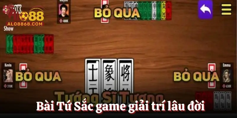 Game bài Tứ Sắc lâu đời thu hút nhiều hội viên tham gia